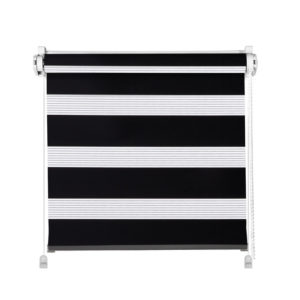 mini roleta typu dzień i noc w kolorze czarnym