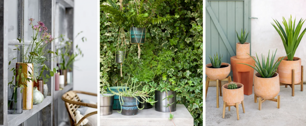 roślinna aranżacja balkonu